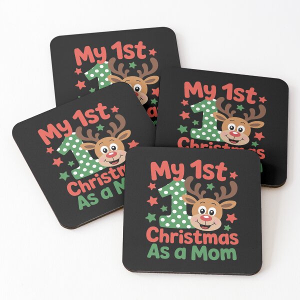 Item preview, My First Christmas As Mom Matching Family 1st Christmas designed and sold by SIGORDESIGN.