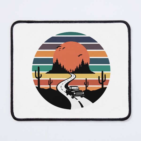 Item preview, Retro Desert Road Trip Sunset designed and sold by Moanx Store.