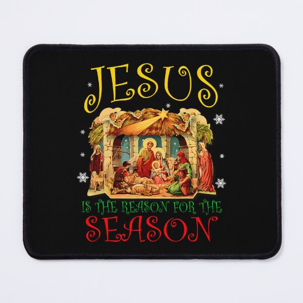 Item preview, Christmas Nativity Jesus Is The Reason For The Season Manger designed and sold by MelanieMiram1.