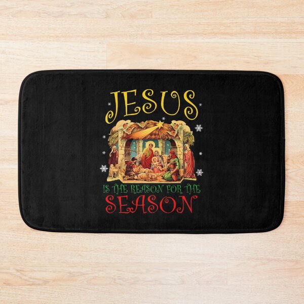 Item preview, Christmas Nativity Jesus Is The Reason For The Season Manger designed and sold by MelanieMiram1.