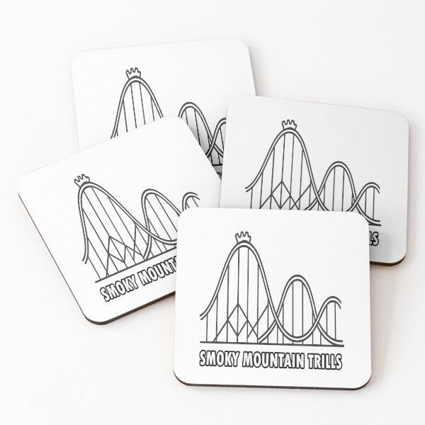 Item preview, Dollywood Roller Coaster Blueprint – Tennessee Theme Park Engineering Art designed and sold by Globalcitytees.