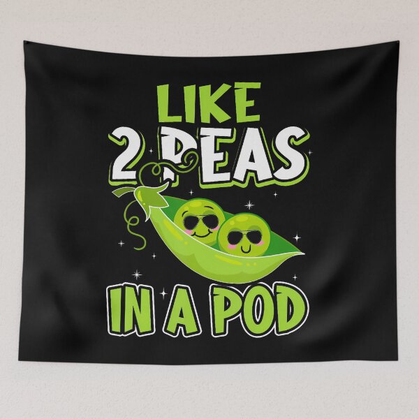 Item preview, Like 2 Peas In A Pod Funny Vegetable designed and sold by OnaConnie.