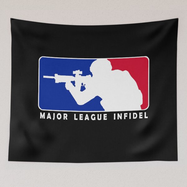 Item preview, MLI Major League Infidel Logo designed and sold by superbarkah.