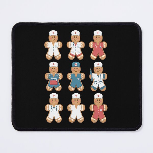 Item preview, Nurse Gingerbread Christmas Xmas Cute Nurses Holiday designed and sold by SIGORDESIGN.