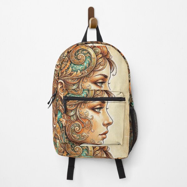 Item preview, Clockwork Elegance: Art Nouveau Mechanical Woman designed and sold by Hen-C-Art.