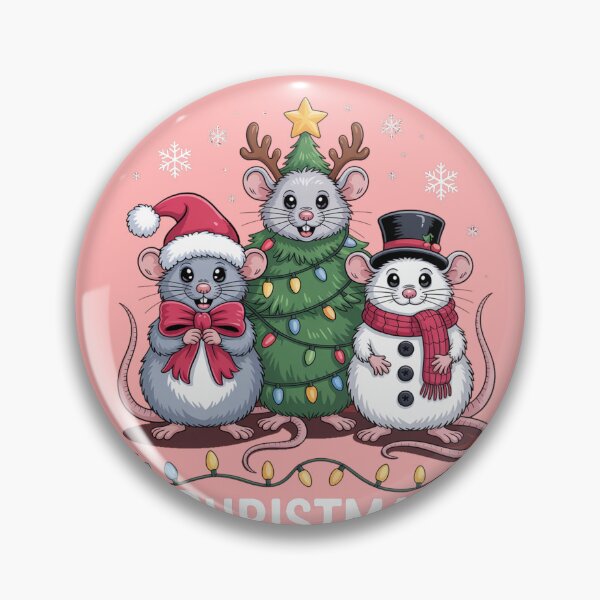Item preview, Christmas Shrew T-Shirt – Kawaii Holiday Mouse Design, Funny Winter Animal Tee, Cute Xmas Gift Idea for Kids & Adults designed and sold by kaka8888.