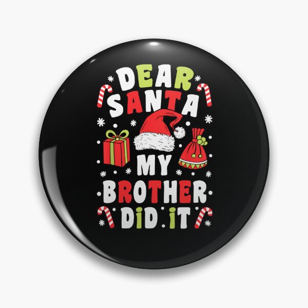 Item preview, Did Brother My Holiday Vintage Retro Funny Christmas It Santa Dear designed and sold by MediarMedic.