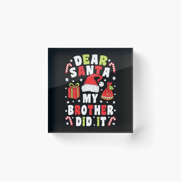 Item preview, Did Brother My Holiday Vintage Retro Funny Christmas It Santa Dear designed and sold by MediarMedic.