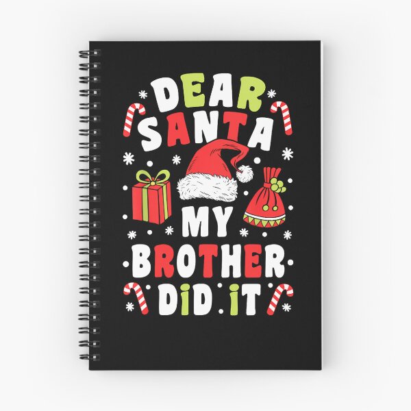 Item preview, Did Brother My Holiday Vintage Retro Funny Christmas It Santa Dear designed and sold by MediarMedic.