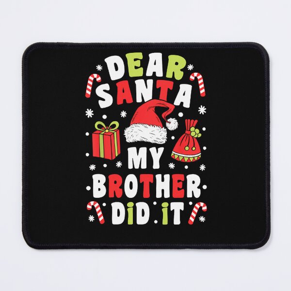 Item preview, Did Brother My Holiday Vintage Retro Funny Christmas It Santa Dear designed and sold by MediarMedic.