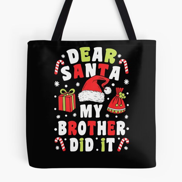 Item preview, Did Brother My Holiday Vintage Retro Funny Christmas It Santa Dear designed and sold by MediarMedic.