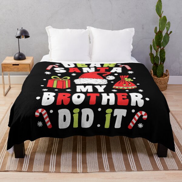 Item preview, Did Brother My Holiday Vintage Retro Funny Christmas It Santa Dear designed and sold by MediarMedic.