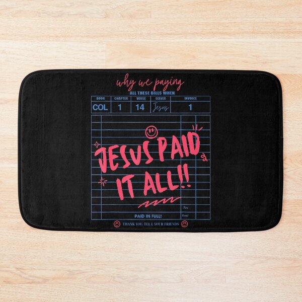 Item preview, Jesus Paid It All Christian Jesus Bible Verse Women Men designed and sold by MindyMarianela.