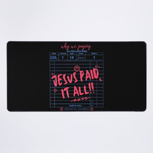 Item preview, Jesus Paid It All Christian Jesus Bible Verse Women Men designed and sold by MindyMarianela.