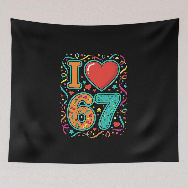Item preview, 67 Love Celebration Art designed and sold by MOHITSALVI.