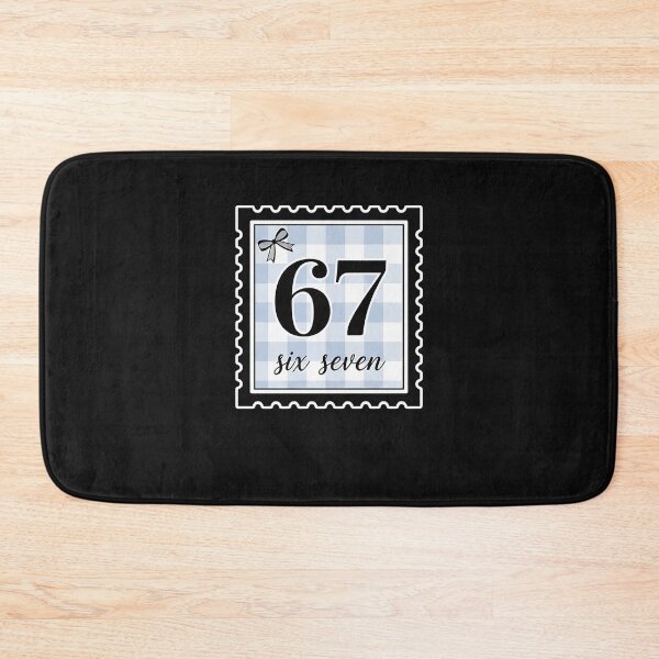 Item preview, 67 Meme Coquette Bow Retro Groovy Stamp Vintage Six Seven designed and sold by MOHITSALVI.