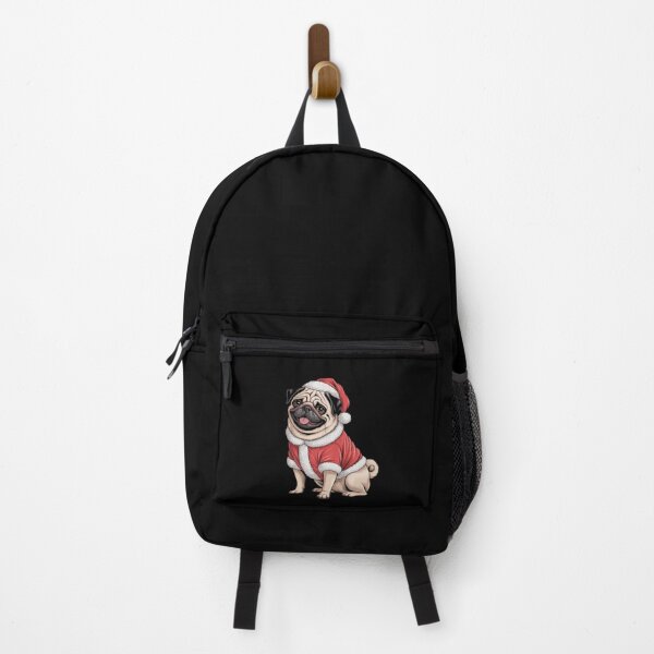 Item preview, Pug Santa in Holiday Chritmas designed and sold by SIGORDESIGN.