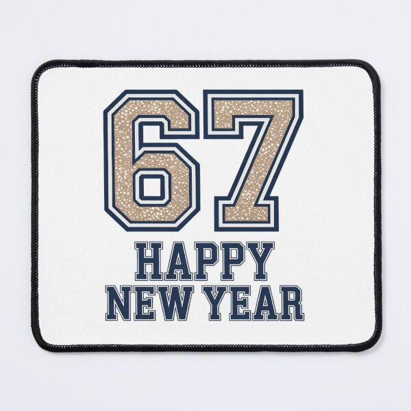 Item preview, Six Seven 6 7 Meme Funny Happy New Year 67 designed and sold by SIGORDESIGN.
