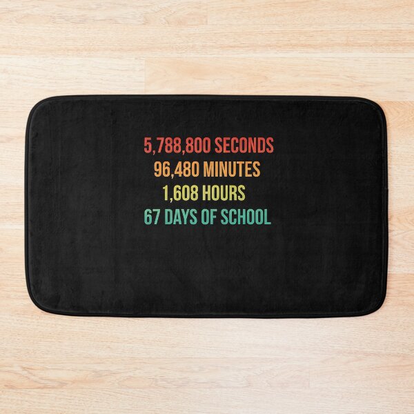 Item preview, 67Th Day Of School 80S Retro Funny 67 Teachers Students Meme  designed and sold by MOHITSALVI.