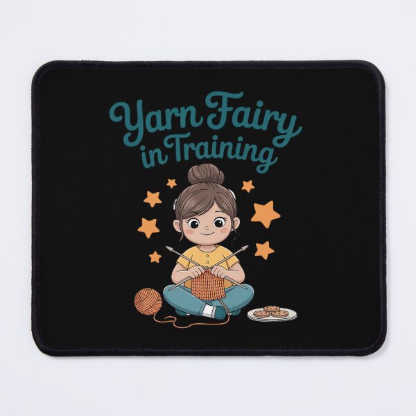 Item preview, Yarn Fairy in Training – Gift for Girls Who Love Knitting designed and sold by SnackPAC.