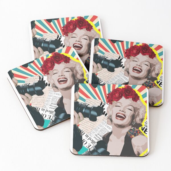 Item preview, Celebrity-Art-Marilyn-Art-Print designed and sold by MarWalther.