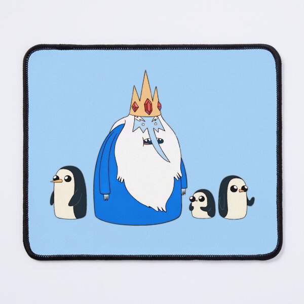 Item preview, Frost Wizard With Penguins Cartoon Design designed and sold by PosterFuel.