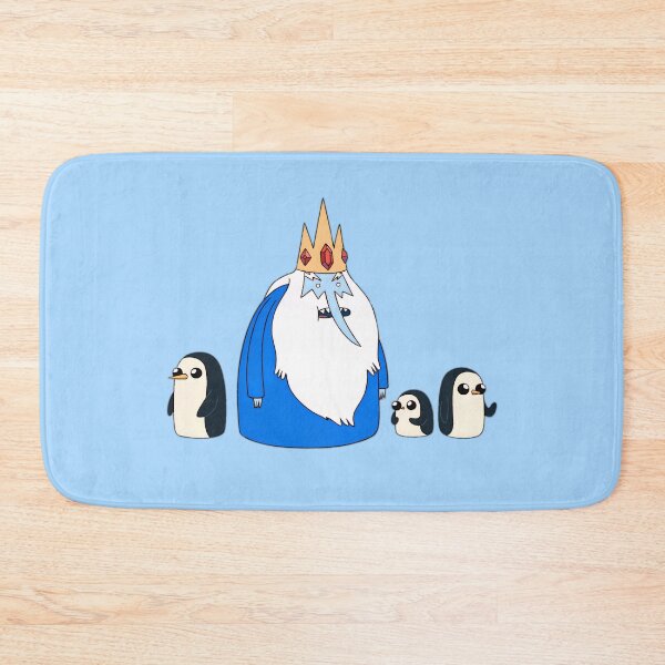 Item preview, Frost Wizard With Penguins Cartoon Design designed and sold by PosterFuel.