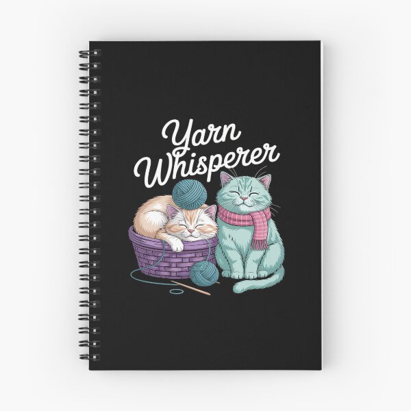 Item preview, Yarn Whisperer Cat Knitting Lover DIY Crafts designed and sold by SnackPAC.