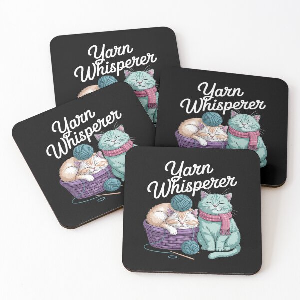 Item preview, Yarn Whisperer Cat Knitting Lover DIY Crafts designed and sold by SnackPAC.