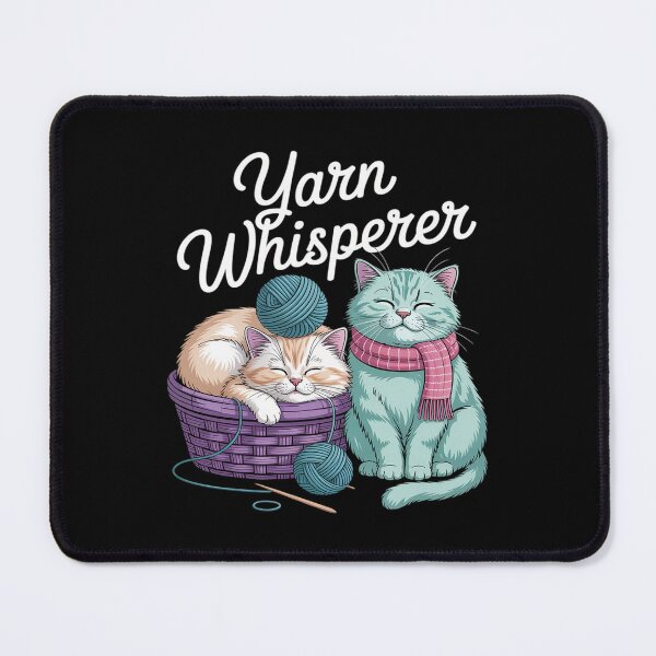Item preview, Yarn Whisperer Cat Knitting Lover DIY Crafts designed and sold by SnackPAC.
