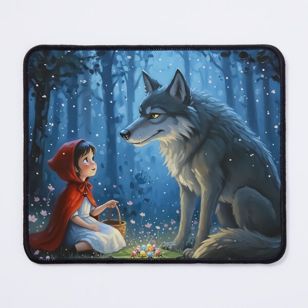 Artikelvorschau, Rotkäppchen und der böse Wolf entworfen und verkauft von cloud lee.