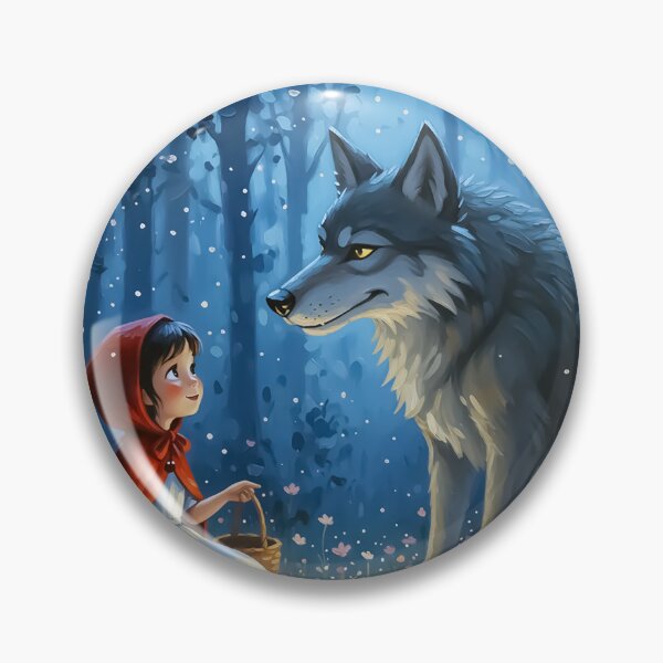 Item preview, Little Red Riding Hood and the Big Bad Wolf designed and sold by cloud lee.