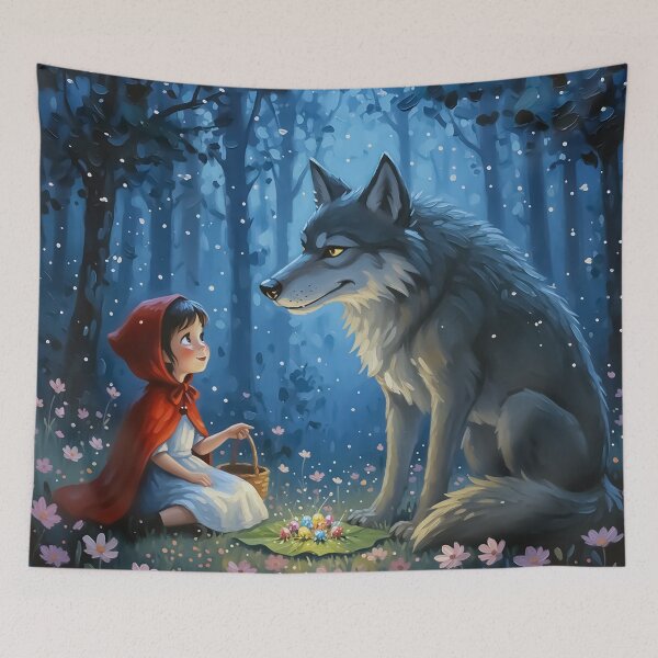 Item preview, Little Red Riding Hood and the Big Bad Wolf designed and sold by cloud lee.