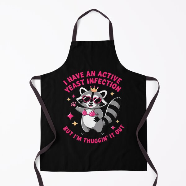 Item preview, Yeast Infection Racoon Embarrassing Dirty Adult designed and sold by SnackPAC.