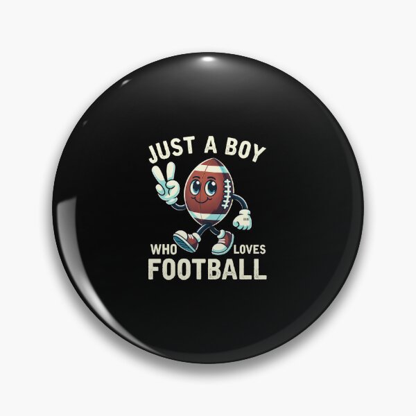 Item preview, Just A Boy Who Loves Football Boys designed and sold by ToriCarylon.