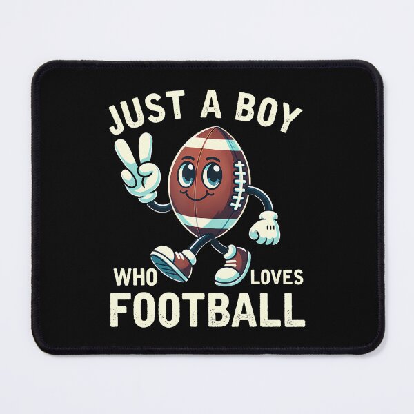 Item preview, Just A Boy Who Loves Football Boys designed and sold by ToriCarylon.