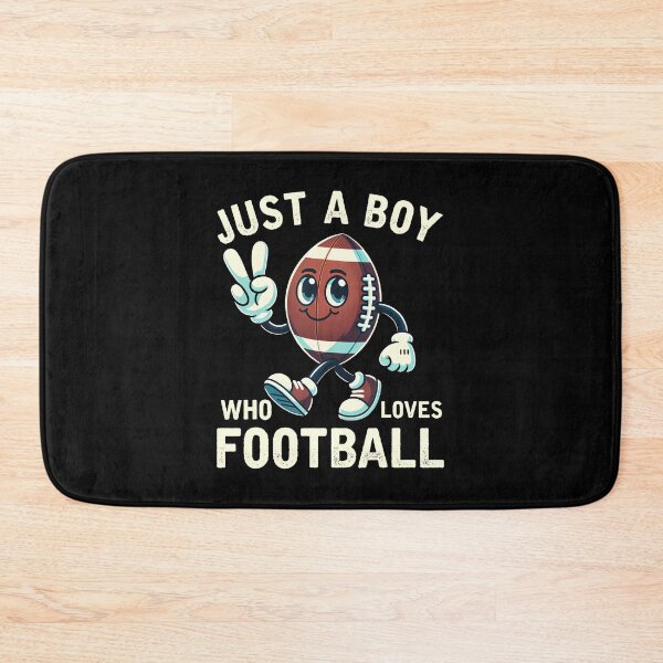 Item preview, Just A Boy Who Loves Football Boys designed and sold by ToriCarylon.
