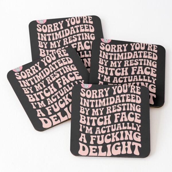 Item preview, Sorry You're Intimidated By Resting Bitch Face I'm Actually  designed and sold by RoyTill0Art.