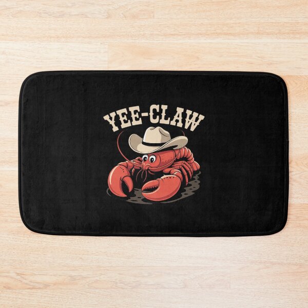 Item preview, Yee Claw Cowboy Lobster Funny Western Country Crawfish designed and sold by SnackPAC.