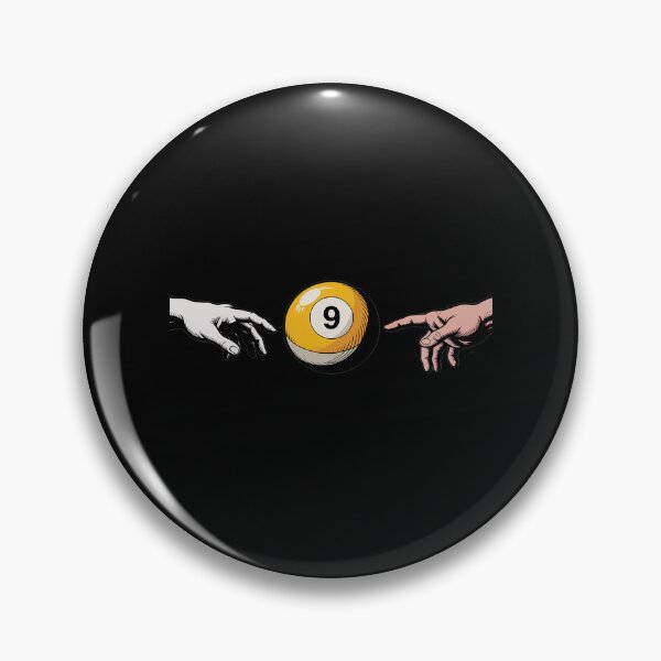 Item preview, Yellow 9 Billiard Player Pool Billiards designed and sold by SnackPAC.