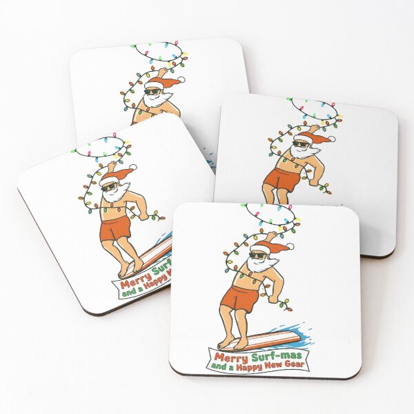 Item preview, Christmas Surfing designed and sold by yunamaliskova.