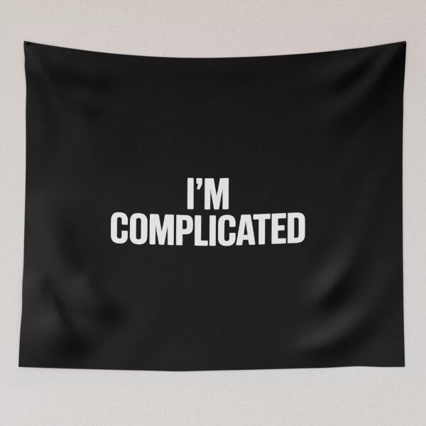 Item preview, I'm Complicated - Present for Man or Woman designed and sold by CareTopping.