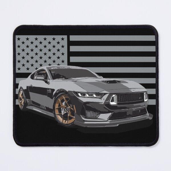 Item preview, Black drift muscle car 7th gen COYOTE s650Dark USA Flagg Mustang GT 5.0L V8 rtr designed and sold by cowtownCOWBOY.