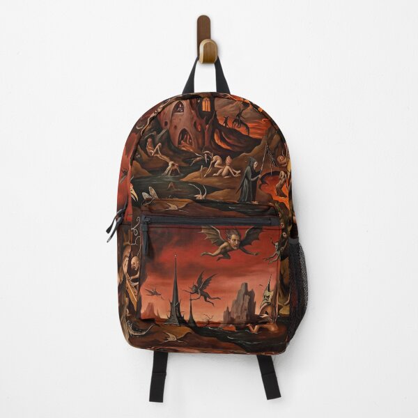 Item preview, Hell Torment Landscape after Hieronymus Bosch and Pieter Bruegel designed and sold by Vintage Designs +.
