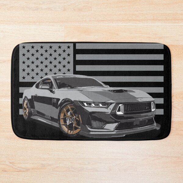 Item preview, Black drift muscle car 7th gen COYOTE s650Dark USA Flagg Mustang GT 5.0L V8 rtr designed and sold by cowtownCOWBOY.