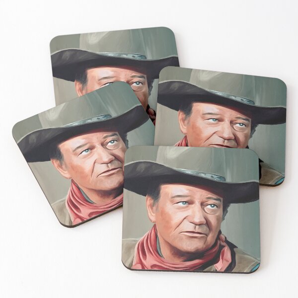 Item preview, Celebrity-Portrait-John-Wayne designed and sold by BastianWinter.