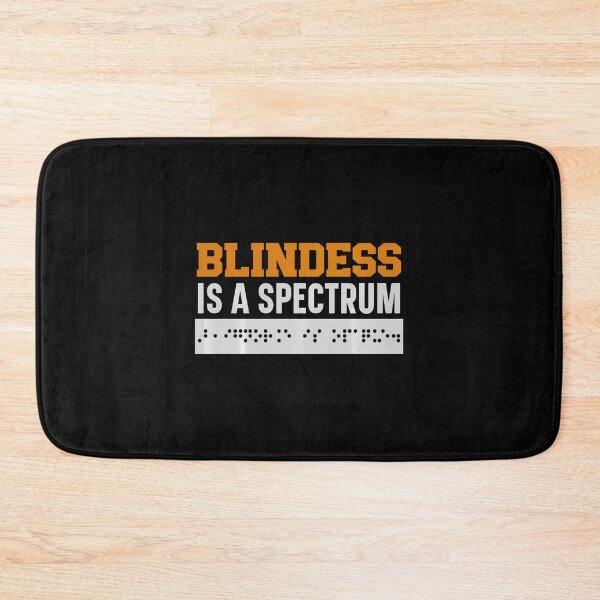 Item preview, Blindness Is A Spectrum Braille Blind Awareness Vision designed and sold by ToriCarylon.