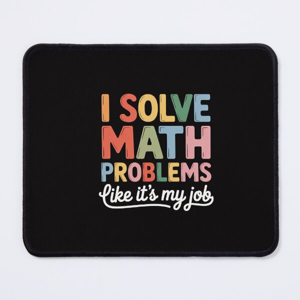 Item preview, I Solve Math Problems Like It's My Job Teacher Tie Dy Men Women Girls Kids designed and sold by CareTopping.