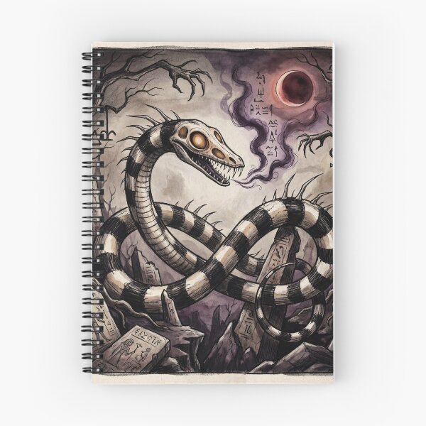 Item preview, Apophis Chaos Serpent Ancient Egyptian God Gothic style illustration designed and sold by Vintage Designs +.