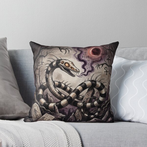Item preview, Apophis Chaos Serpent Ancient Egyptian God Gothic style illustration designed and sold by Vintage Designs +.